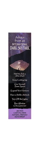 Advice from an International Dark Sky Park Bookmark