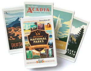 61 National Parks Sticker Set