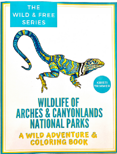 Wildlife Coloring Book Arches & Canyonlands