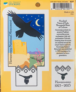 Hovenweep Centennial Stickers