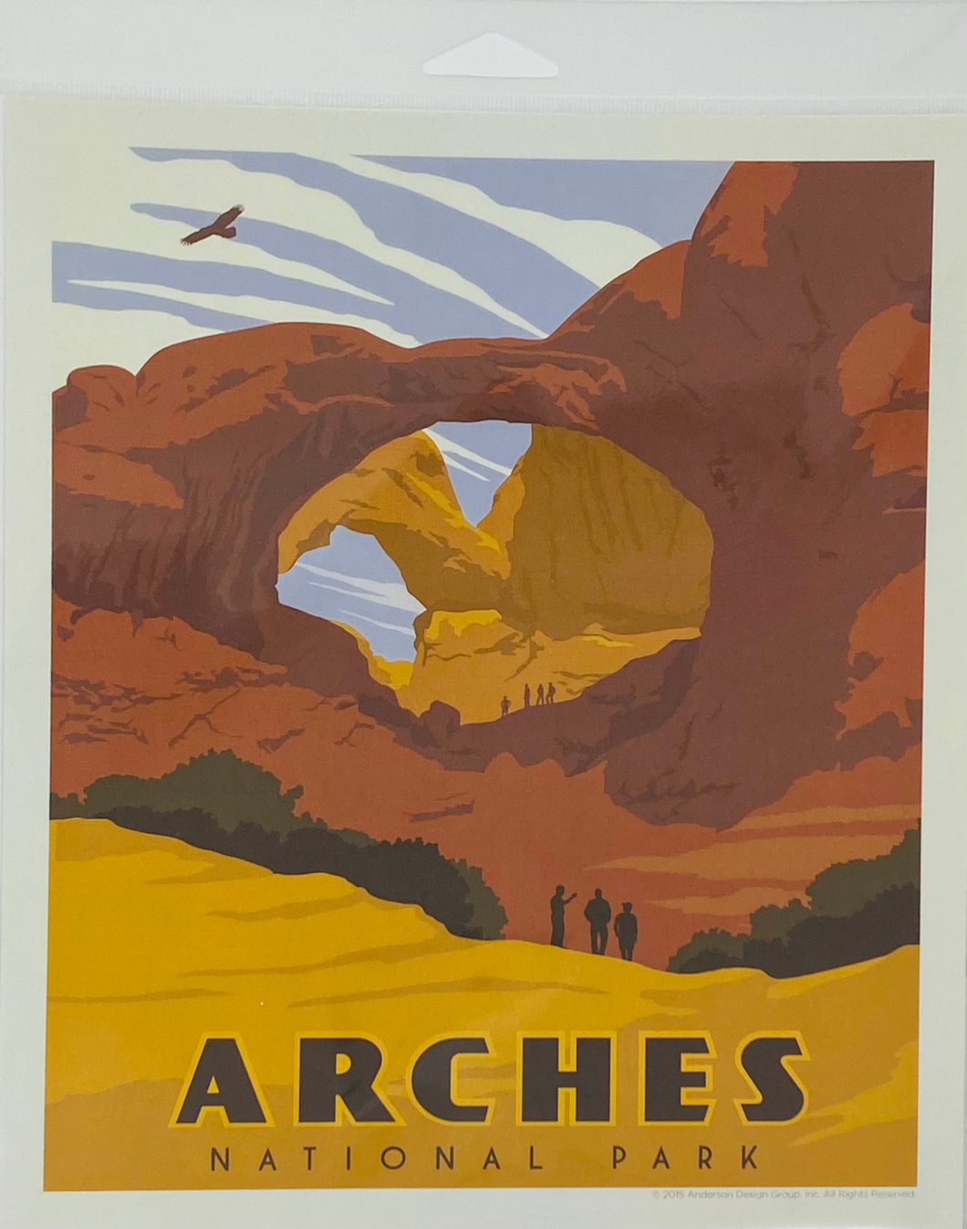 Double Arch Print