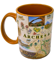 Load image into Gallery viewer, Arches &amp; Canyonlands Map Mug