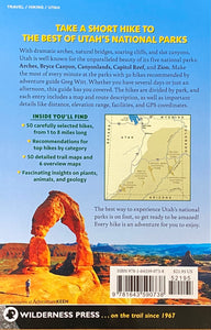 50 Short Hikes Utah Parks 3rd Edition