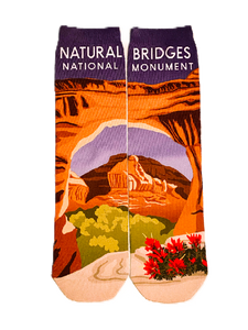 SOCK NATURAL BRIDGES CREW