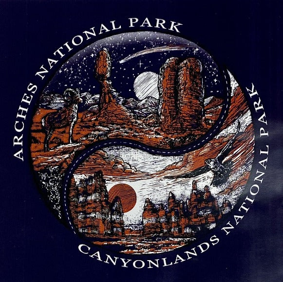 Arches & Canyonlands Yin Yang Bandana