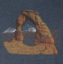 Load image into Gallery viewer, Delicate Arch Word T-Shirt