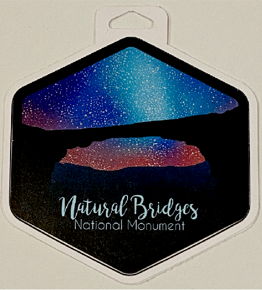 Natural Bridges Dark Sky Sticker