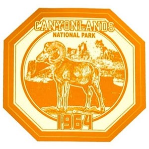 Canyonlands Historic Park Sticker 1964