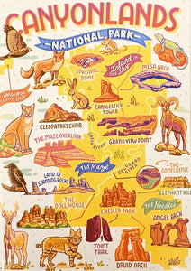 Canyonlands Kids Map Puzzle
