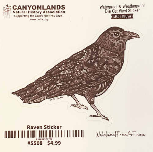 Sticker Raven