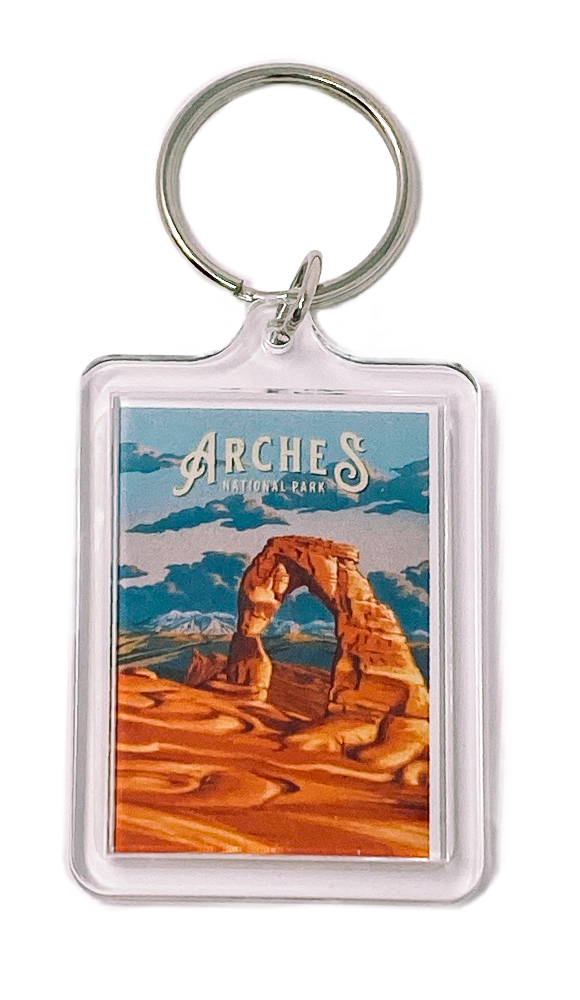 Delicate Arch Keychain