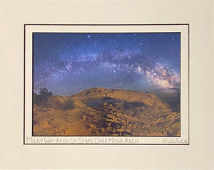 Milky Way Over Mesa Arch Print