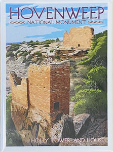 Hovenweep Holly House Magnet