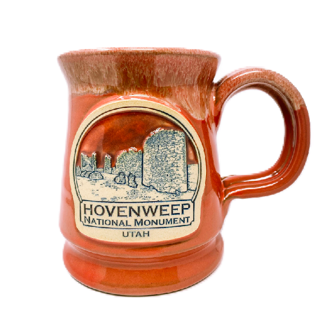 Hovenweep Footed Mug Canyonlands Natural History Association 6517