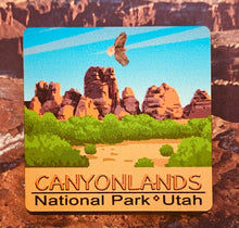Load image into Gallery viewer, Canyonlands Wooden Lapel Pin