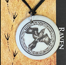 Load image into Gallery viewer, Pathfinder Raven Pendant