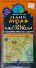 Load image into Gallery viewer, Classic Moab Trails Map