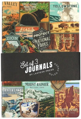 Protect our National Parks Journal 3-Pack